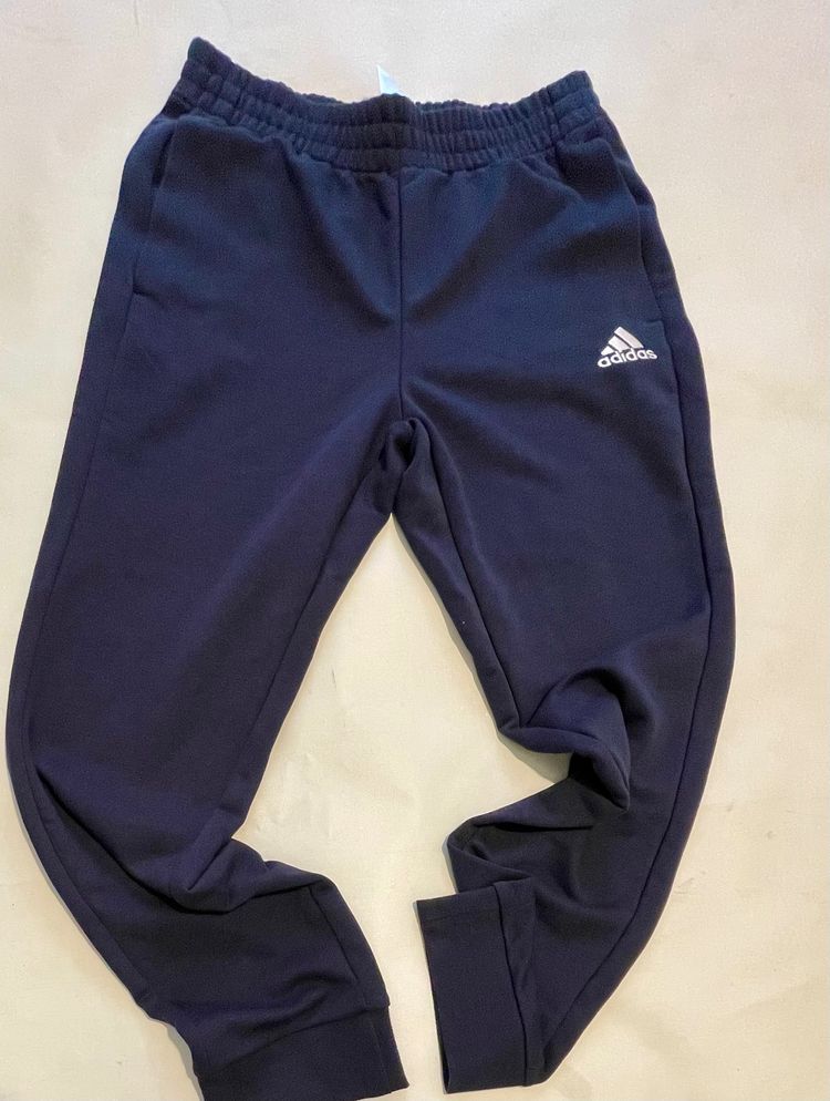 A1 Adidas navy blue sweatpants 42/44 image 1