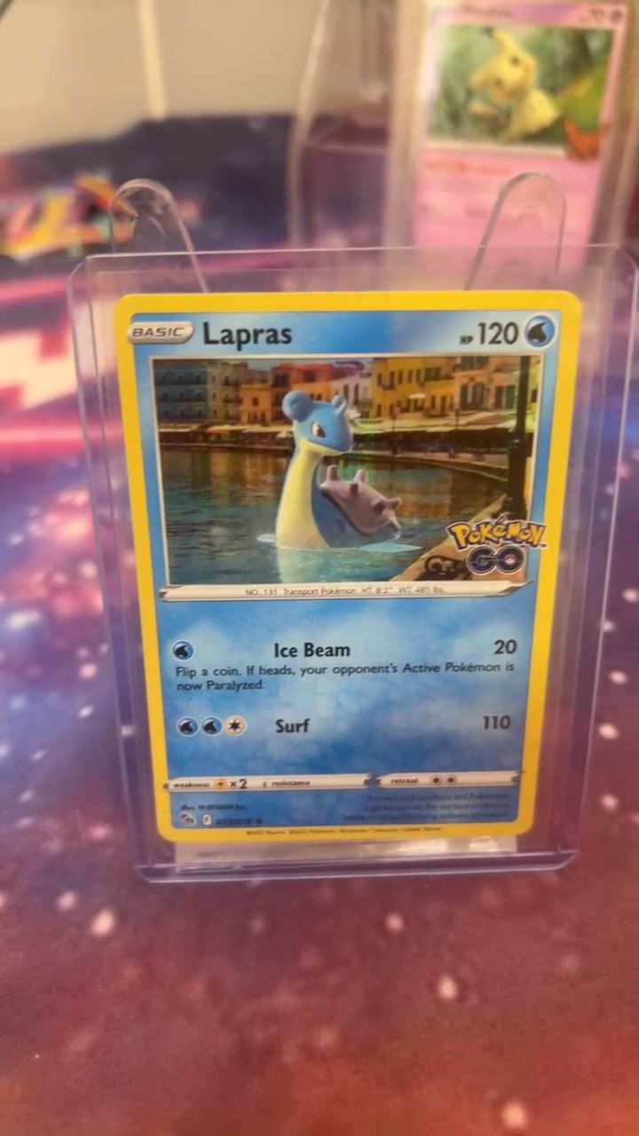 Pokemon Lapras Holo  [Pokemon Go] image 1