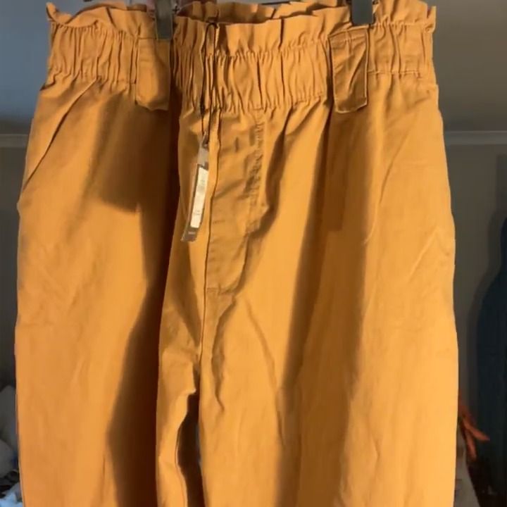 Other sand colour jeans style trousers boyfriend style size 16
originally 15 quid product image
