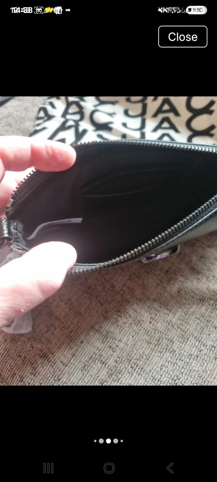 Marc Jacobs Black Leather Crossbody Bag image 9