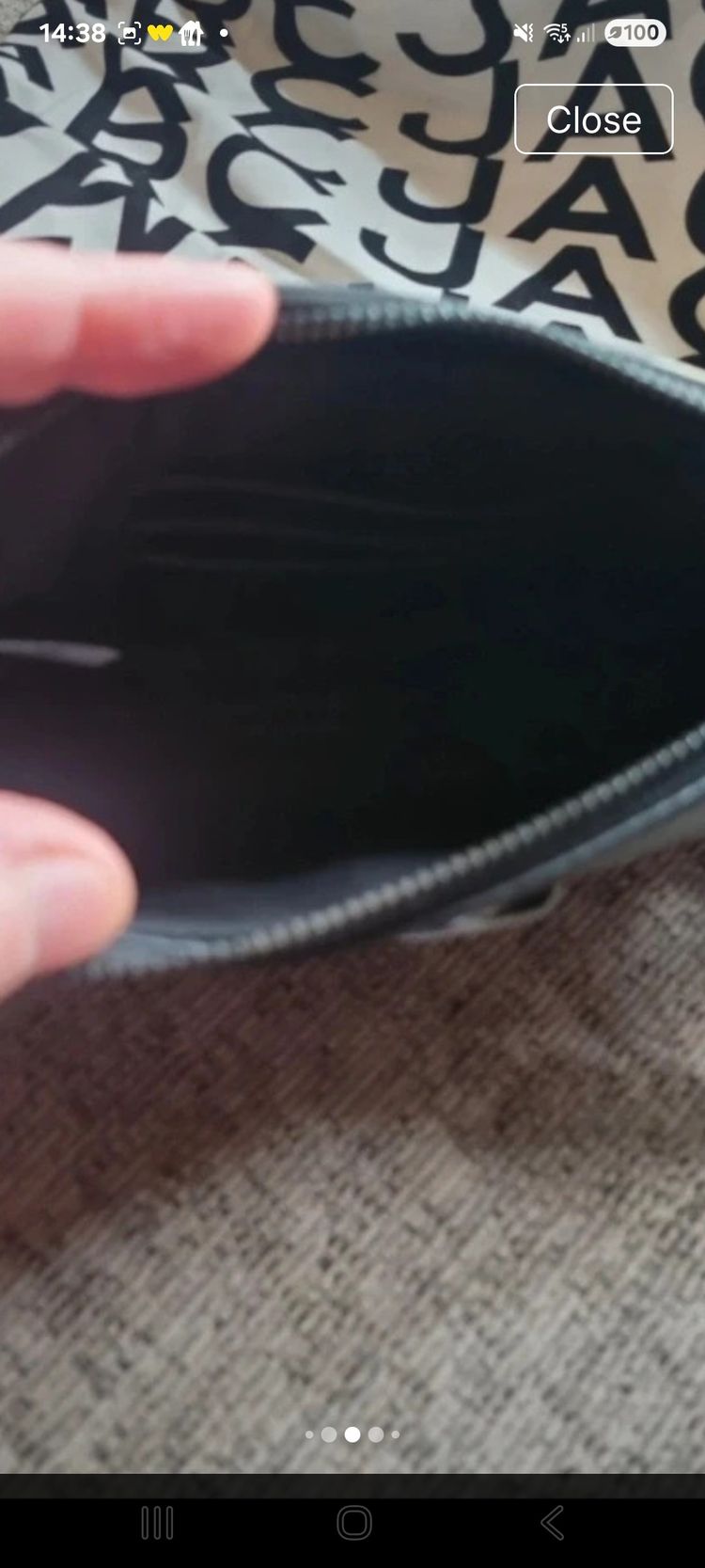 Marc Jacobs Black Leather Crossbody Bag image 8