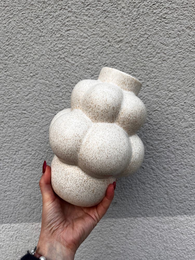 Other White Textured Bubble Vase product image