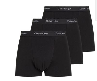Calvin Klein Men's Black Boxers 3-Pack RRP £42