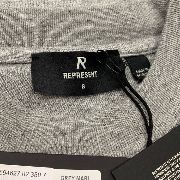 Represent Small Tee England Graphic Grey T-Shirt imagen 5