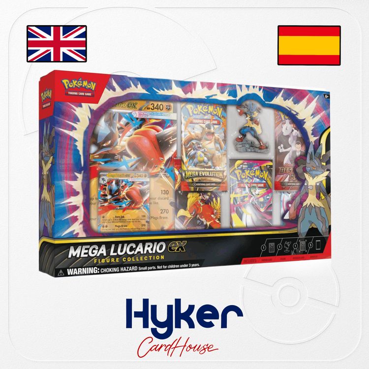 Pokémon Mega Lucario Ex Figure Collection Eng product image