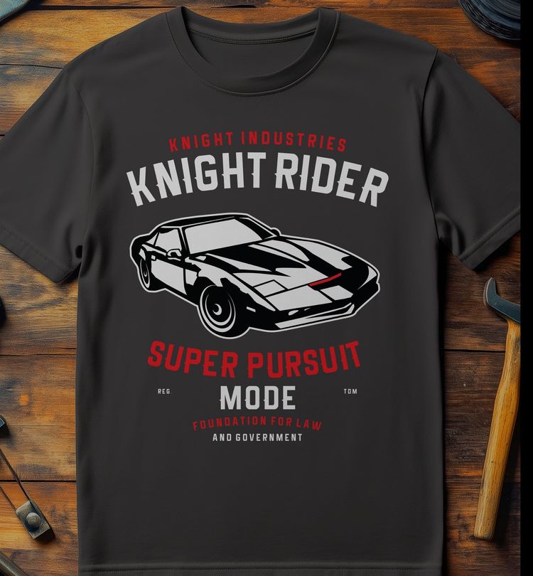 Knight Car T-shirt AU image 4