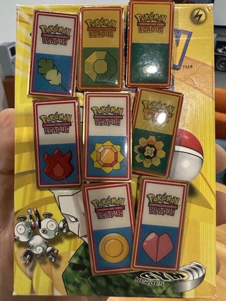 Pokemon Pokemon League Badge Pins Set product image