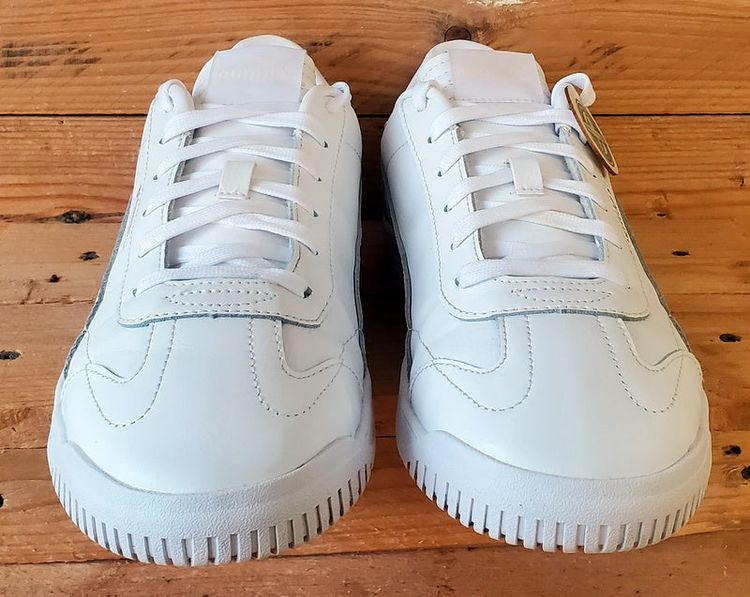 Puma Club Low Leather Trainers UK9/US10/EU43 389406-01 Triple White image 3