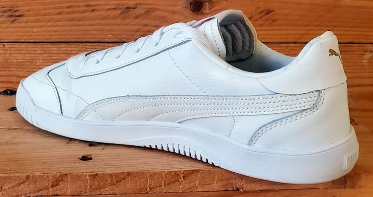 Puma Club Low Leather Trainers UK9/US10/EU43 389406-01 Triple White image 11