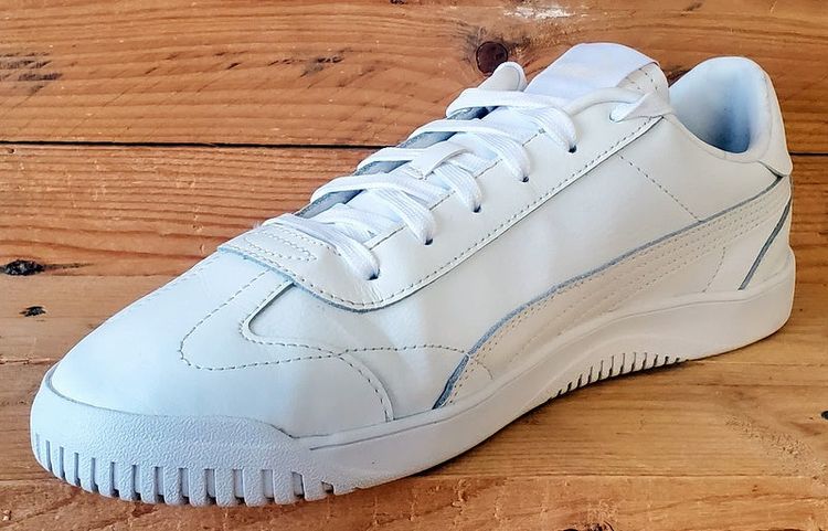 Puma Club Low Leather Trainers UK9/US10/EU43 389406-01 Triple White image 8