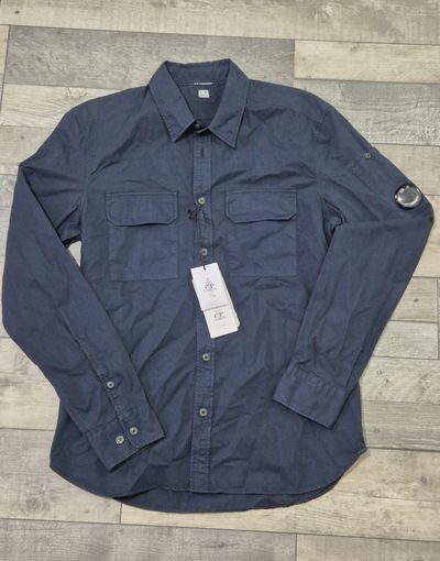 CP Company Navy Blue Over Shirt
