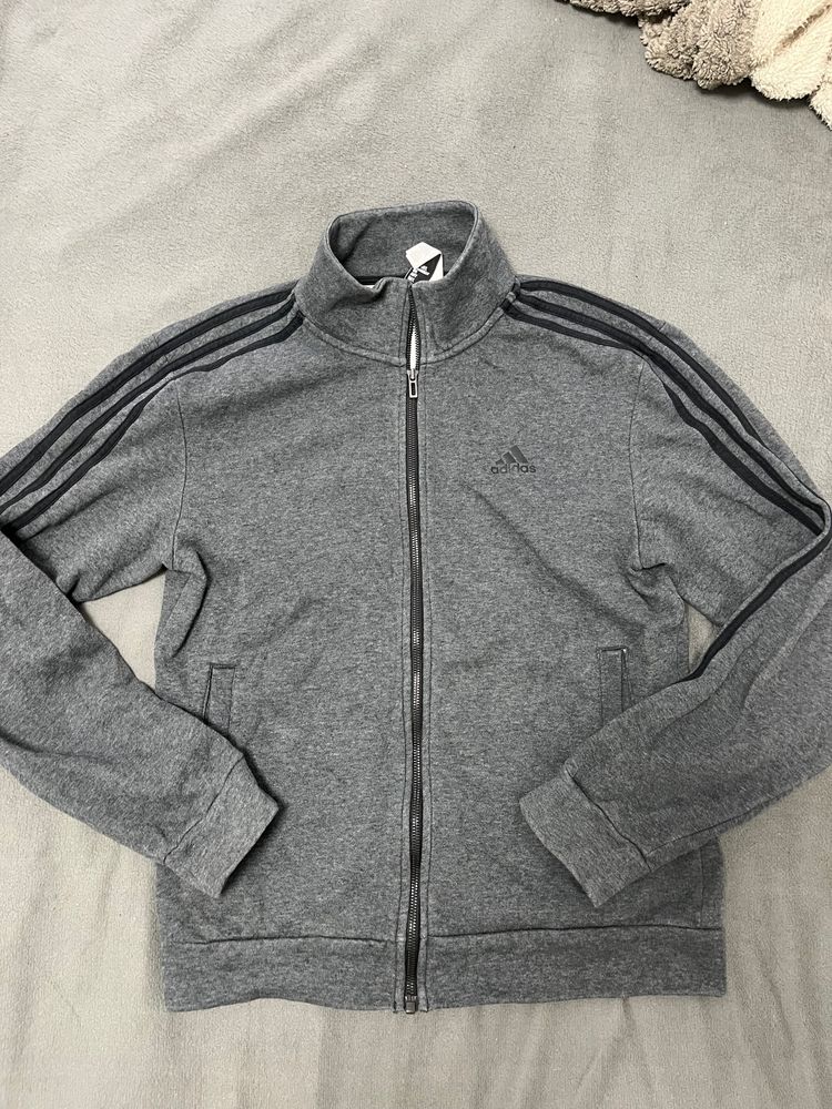 Adidas Grey Zip-Up  Vintage Jacket image 5