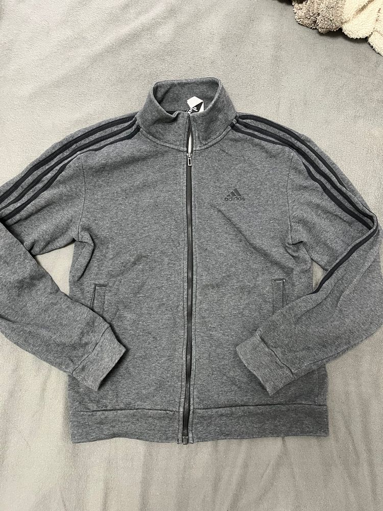 Adidas Grey Zip-Up  Vintage Jacket image 3