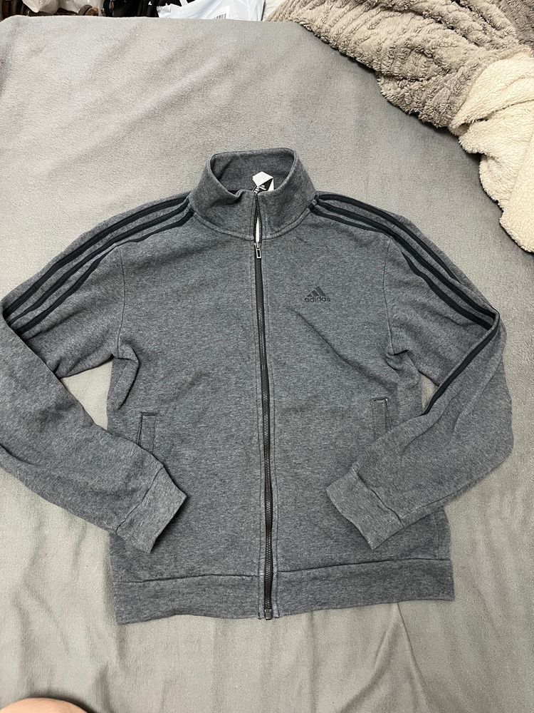 Adidas Grey Zip-Up  Vintage Jacket image 10