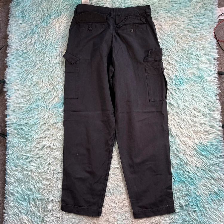 Black COS Cargo Trousers - Size 16 image 2