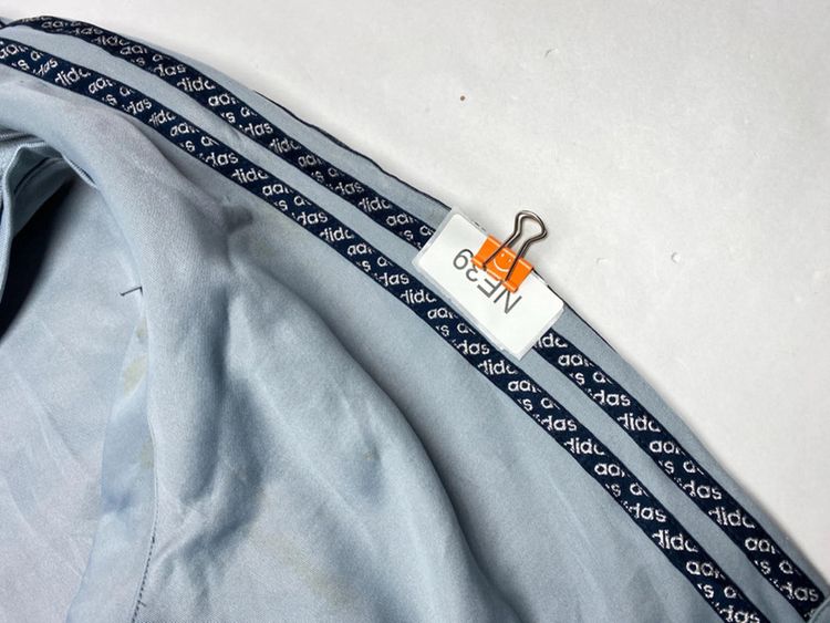 Adidas Vintage 1/4 Mock Neck Training Top – Light Blue image 4