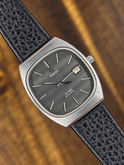 Vintage Omega De Ville Quartz Cal. 1342 – Grey Dial – Box & Papers