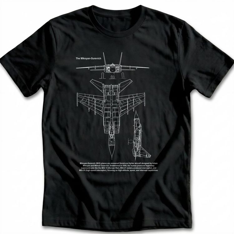 THE MIKOYAN GUREVICH 020 T-Shirt AU 4
