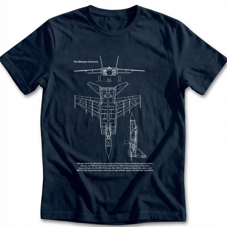 THE MIKOYAN GUREVICH 020 T-Shirt AU 5