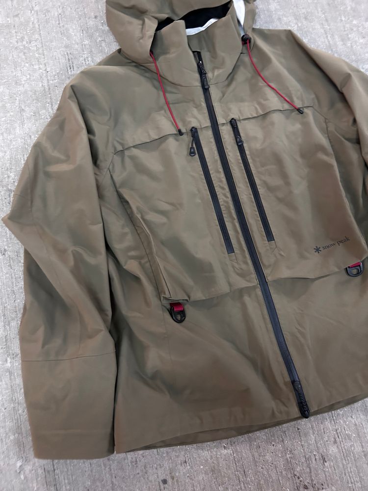 Snow peak toned trout waterproof wading jacket 7