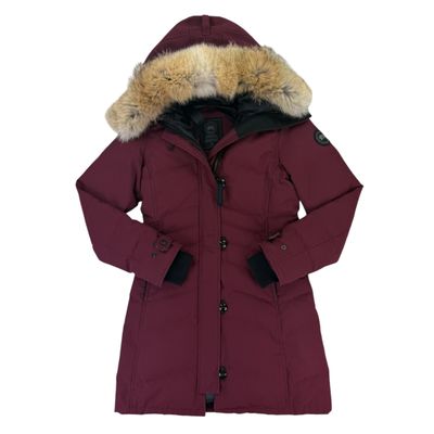 Canada Goose Women’s Loretta Burgundy Parker Jacket - XS