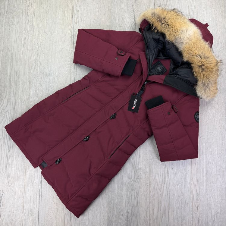 Canada Goose Women’s Loretta  Burgundy Parker Jacket - XS image 10