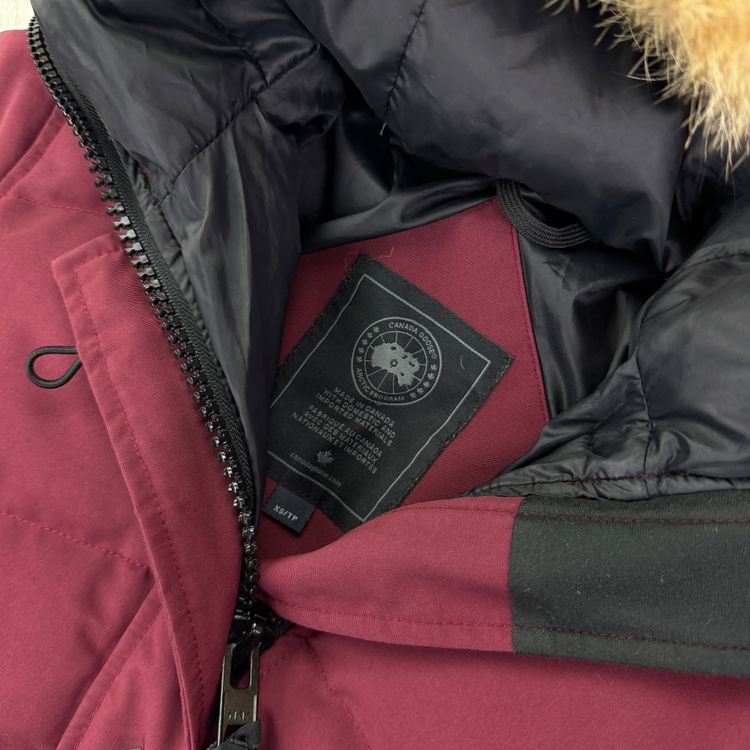 Canada Goose Women’s Loretta  Burgundy Parker Jacket - XS image 6