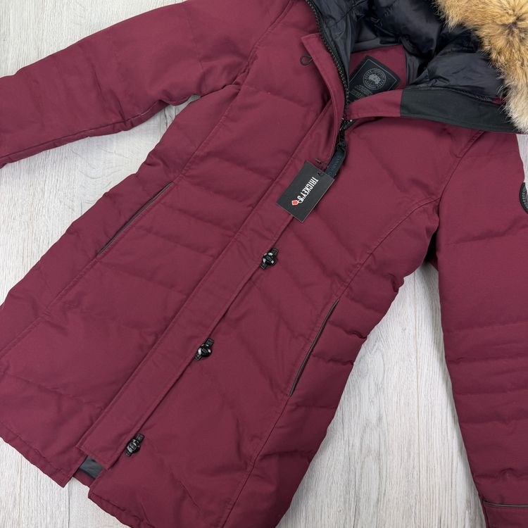 Canada Goose Women’s Loretta  Burgundy Parker Jacket - XS image 4
