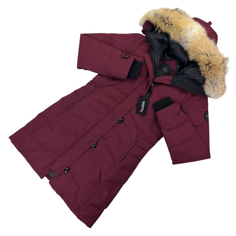 Canada Goose Women’s Loretta  Burgundy Parker Jacket - XS image 5
