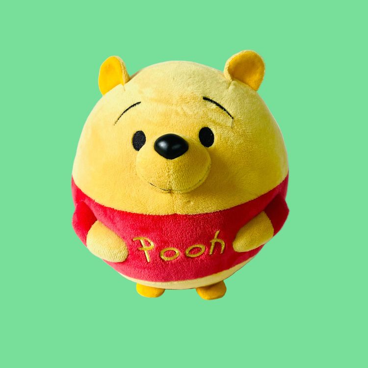 TY Ballz X Disney | Winnie The Pooh Bear | 8 | Plush Stuffed Animal Toy Bear | Medium image 1