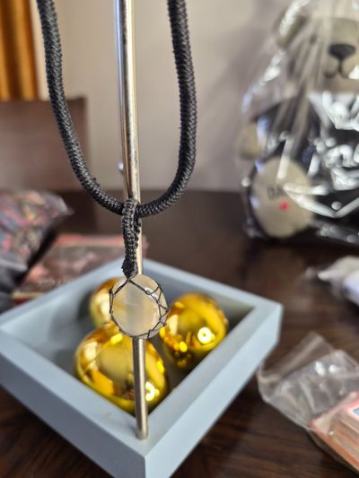 Necklace With Round Pendant