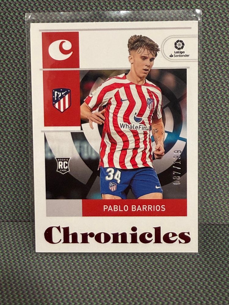 Panini Chronicles Pablo Barrios Rookie 087/199 image 1