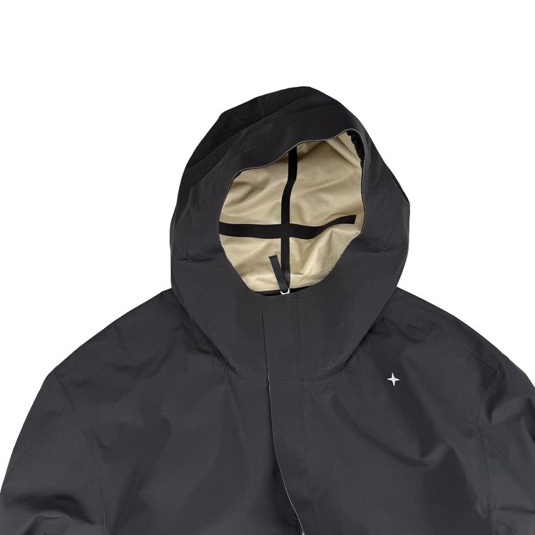 Stone Island 2022 Black 3L Nylon S.I. STELLINA Jacket - XXL imagen 7