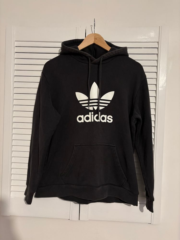 Adidas originals faded black hoodie 