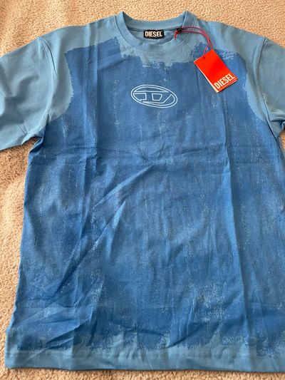 Diesel Blue Short Sleeve T-Shirt