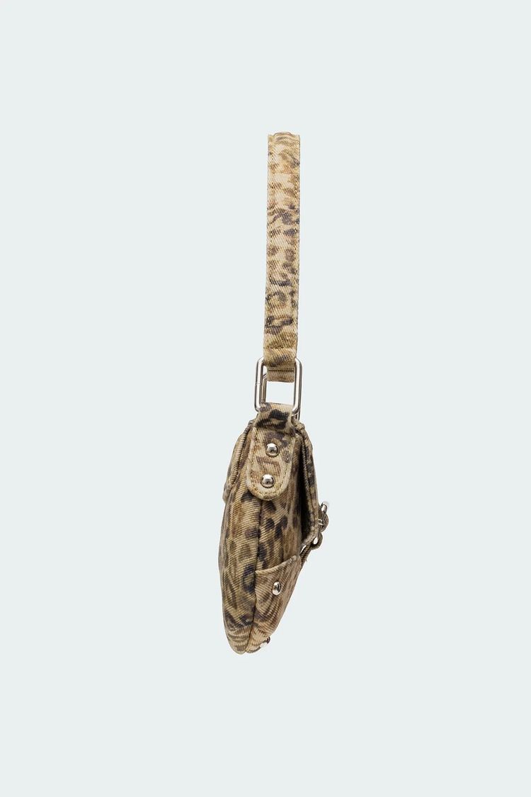 Leopard Print Shoulder Bag obraz 4