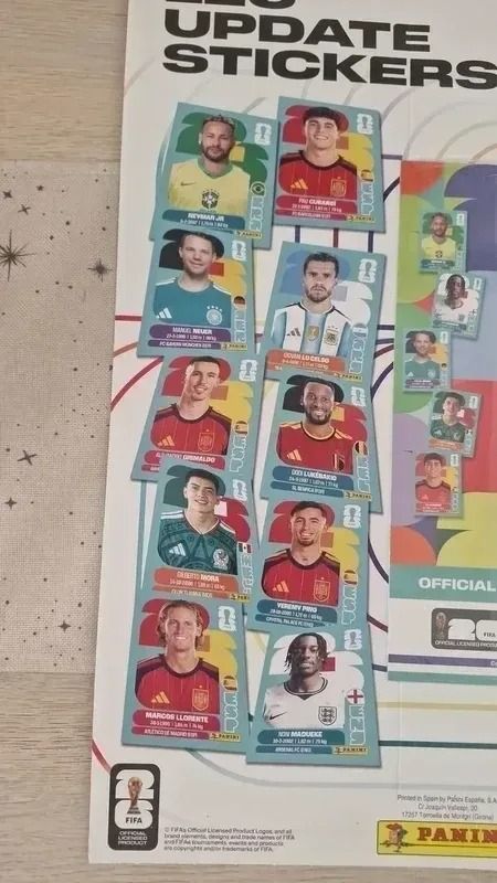Panini Update Stickers Mundial 2026 image 2