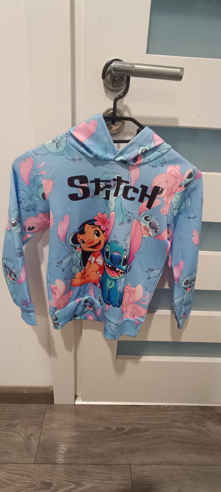Other blue hoodie with Stitch and Lilo print Rozmiar 120 product image