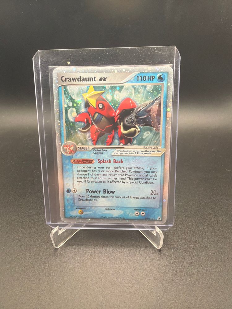 Crawdaunt Ex Trading Card image 1