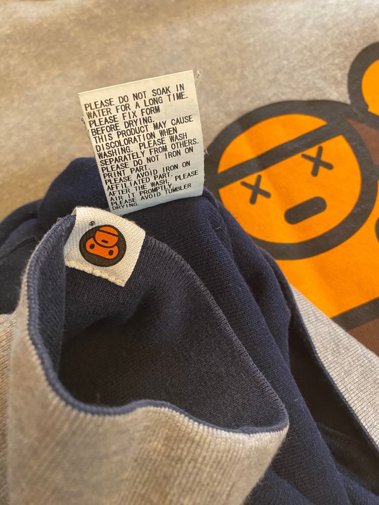 AW2005 Bape Baby Milo x Kaws Reversible Jumper image 9