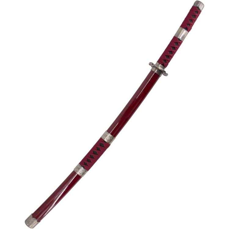 One Piece Sword Roronoa Zoro Sandai Kitetsu V.2 Katana Wooden Cosplay Sword imagen 2