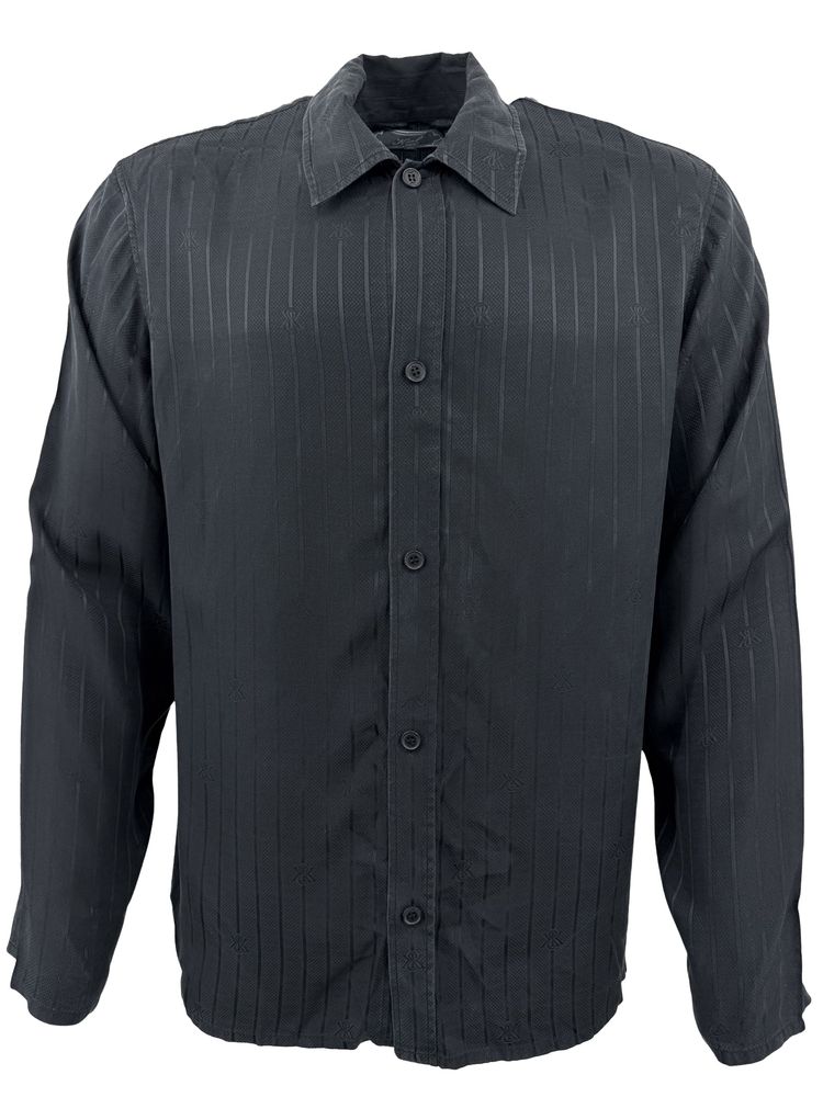 KITH Stripe K Shirt - Black (724901328)