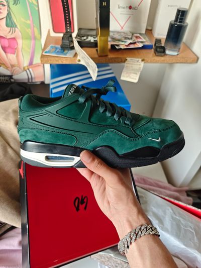 Jordan 4 RM Nigel Silvestre Green