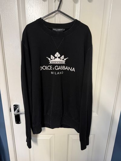 Dolce & Gabbana Black Sweatshirt