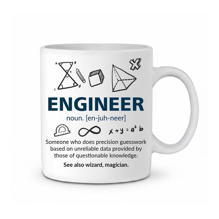 Funny Engineer Definition Sarcastic Ceramic Coffee Mug – Humorous Engineering & Tech Professional Novelty Cup (M1085) image 1