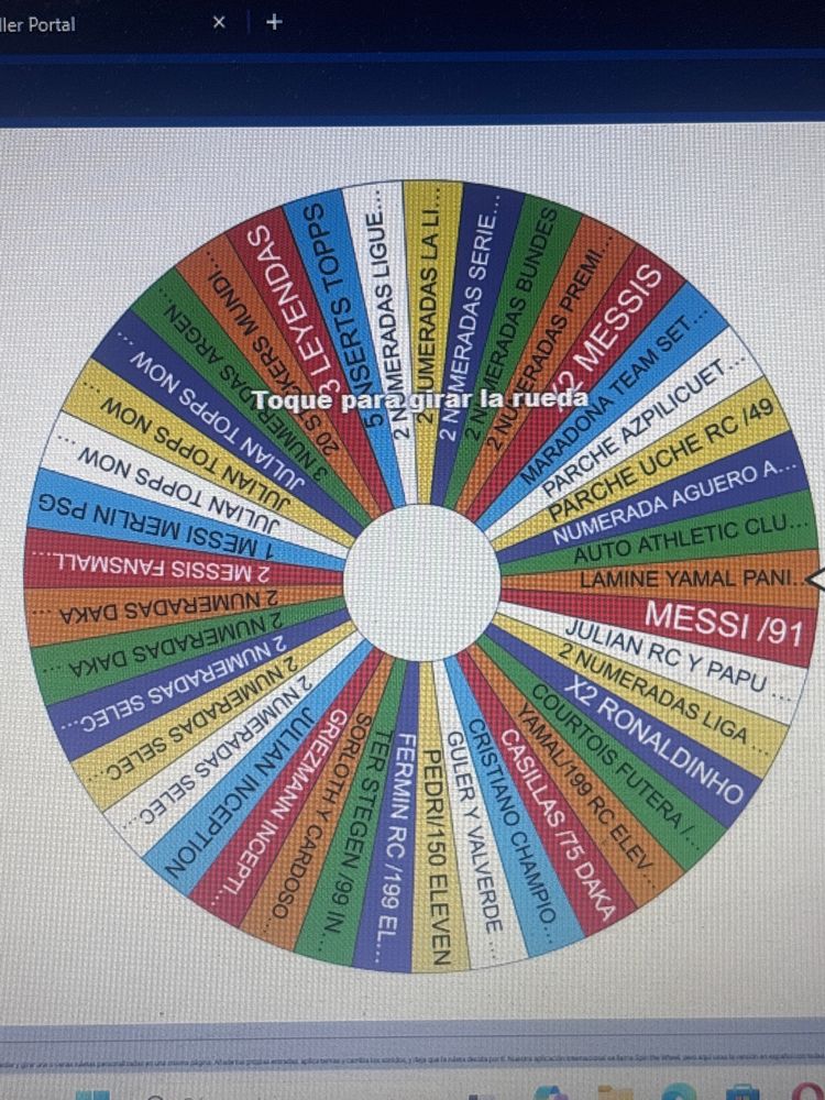 Immagine del prodotto Topps RULETA CHETADA 🔥