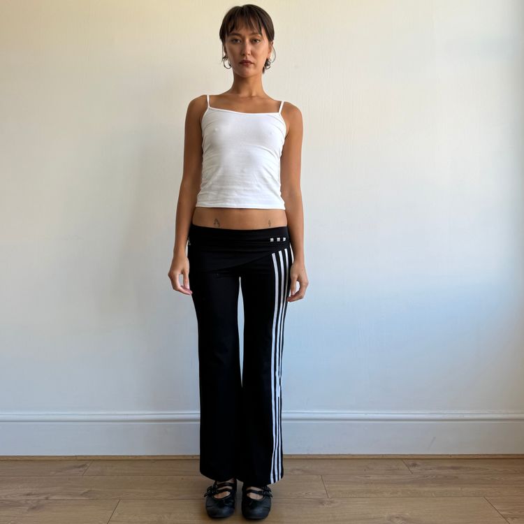 Black skirt Adidas pants - Size XS image 1