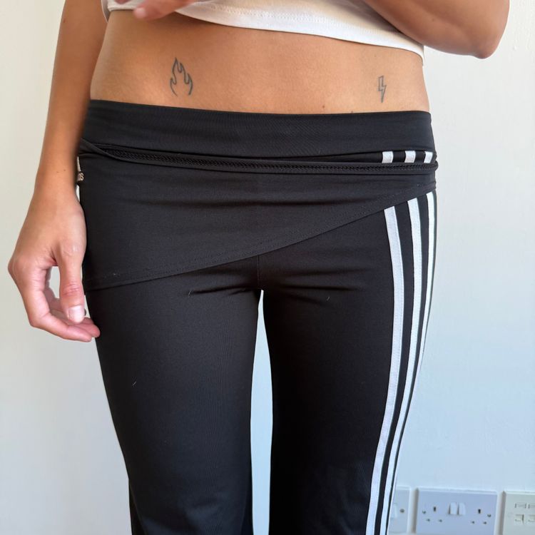 Black skirt Adidas pants - Size XS image 13