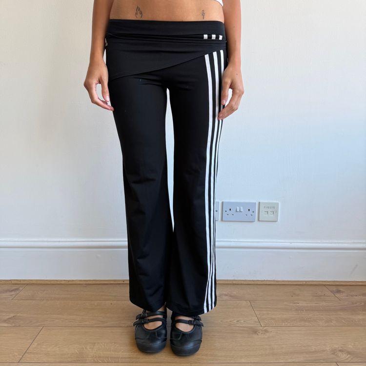 Black skirt Adidas pants - Size XS image 7