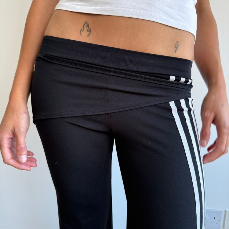 Black skirt Adidas pants - Size XS image 5